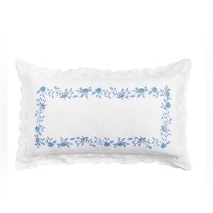 POTTERY BARN (2) LOVE SHACK FANCY *BLUE ROSE *KING SHAMS *NWT $178.00